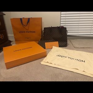 Authentic Louis Vuitton Damier Ebene ever full GM